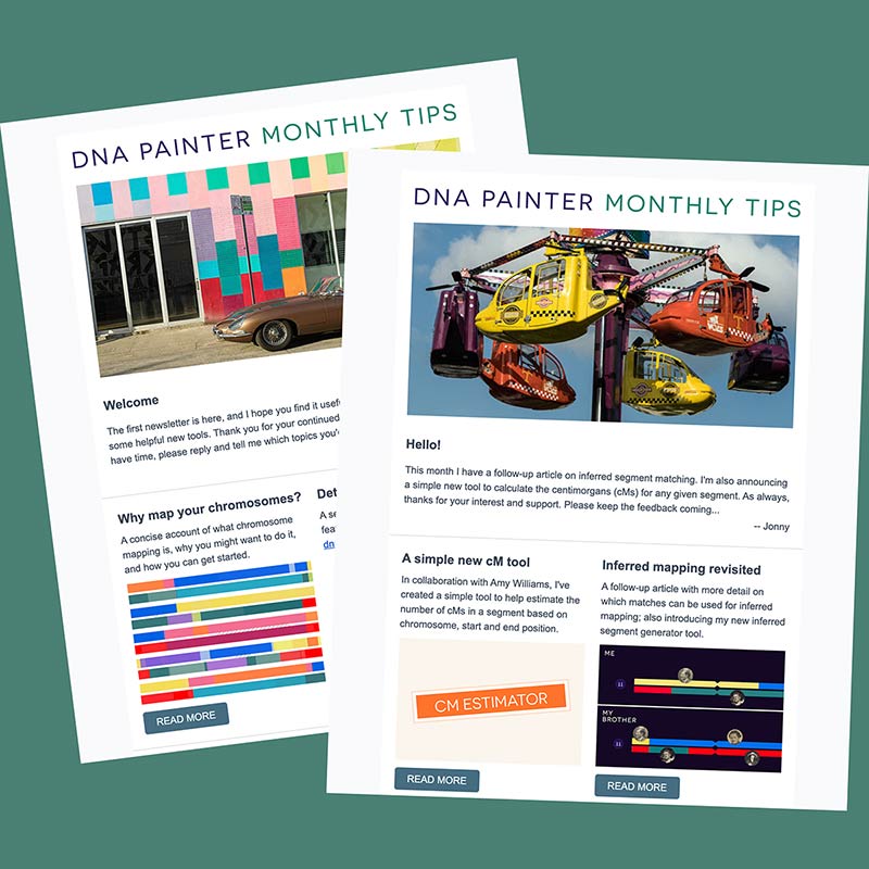 DNA Painter Mailing list
