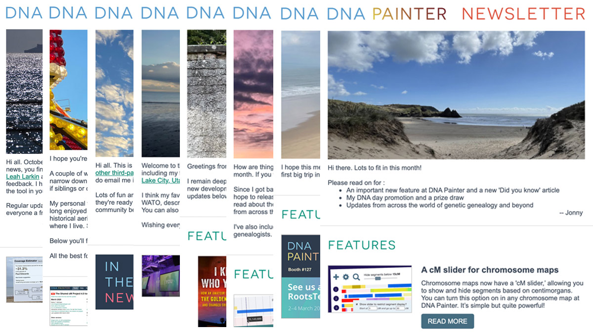DNA Painter newsletter