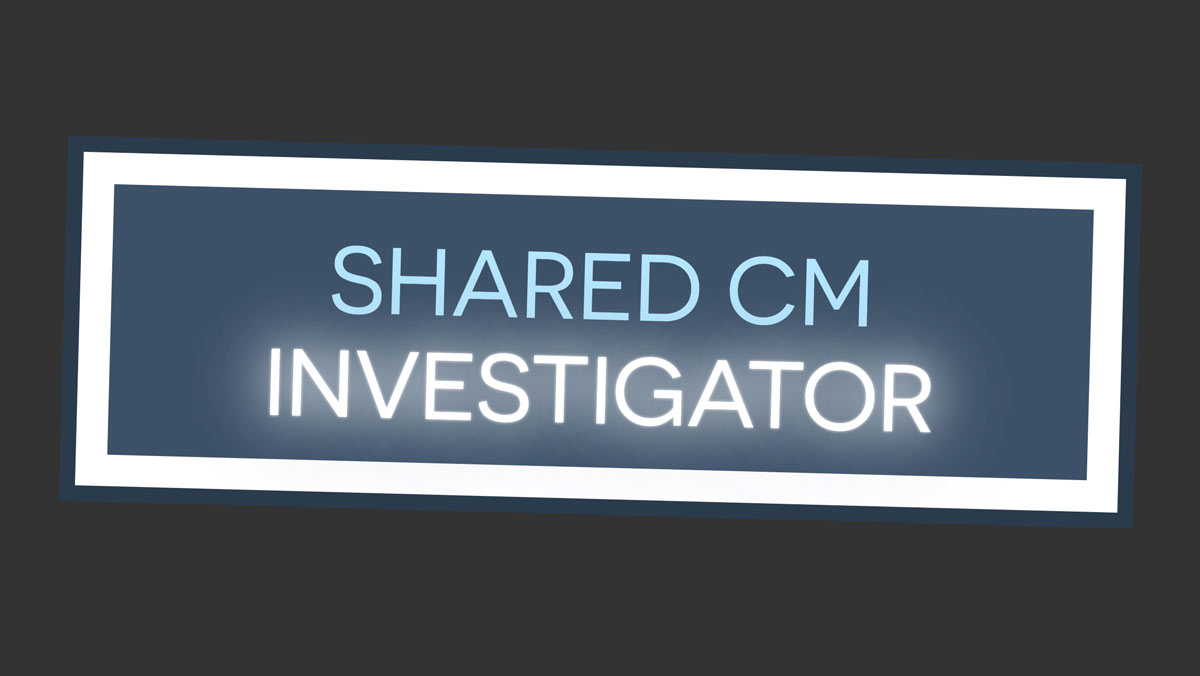 Shared cM Investigator Banner