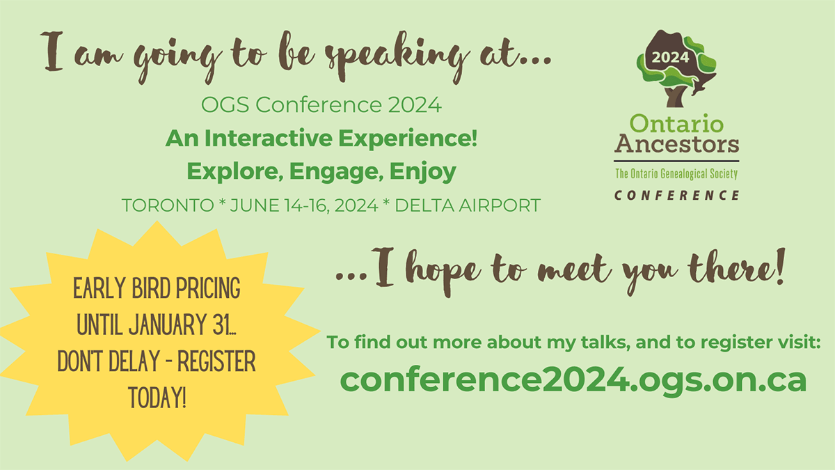 I am going to be speaking at OGS 2024 In Toronto. I hope to meet you there.